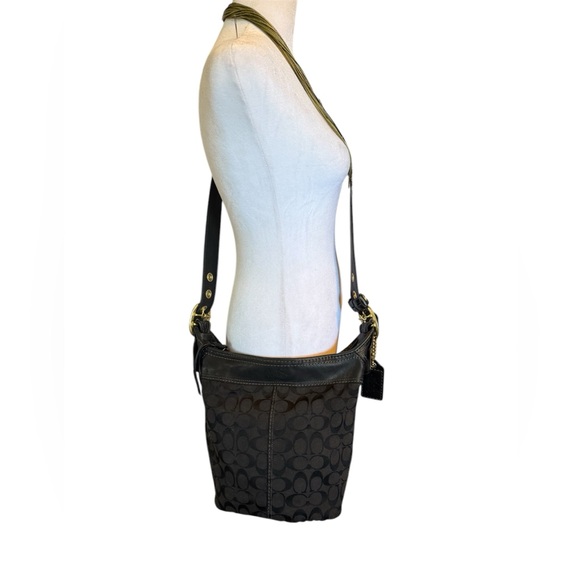 Coach Bleeker Duffle No 11437 Canvas Black - Picture 2 of 9